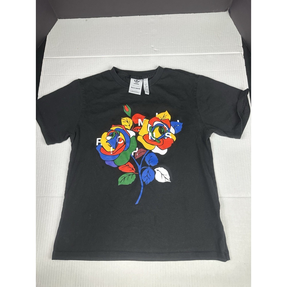 Adidas X Rich Mnisi Floral Pop Art T-Shirt Women's Small